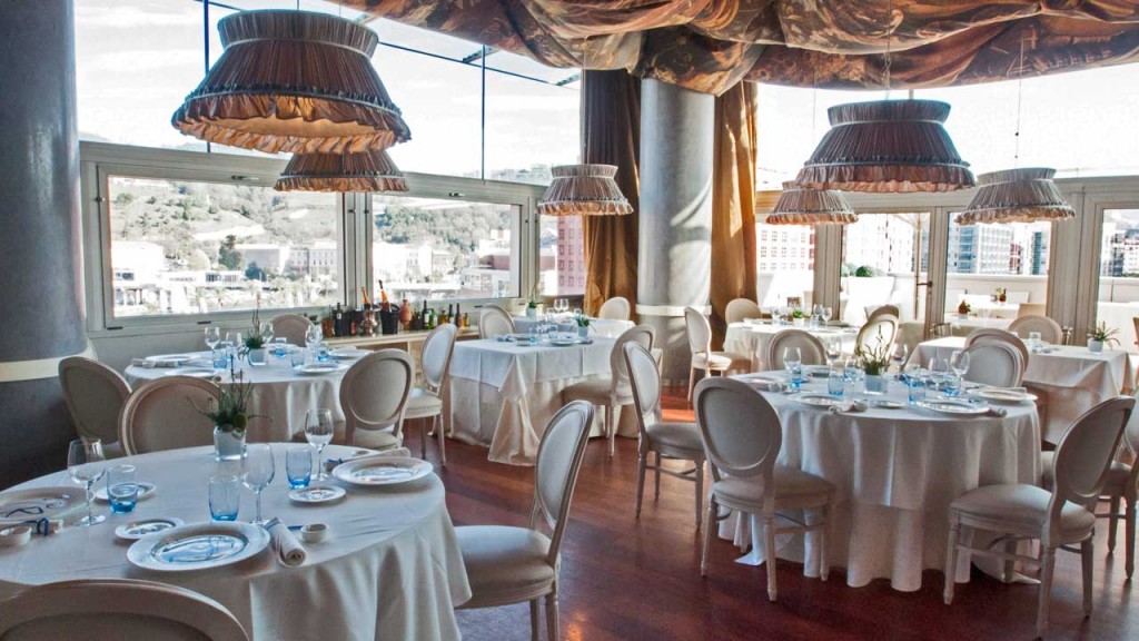 El comedor de Etxanobe Bilbao