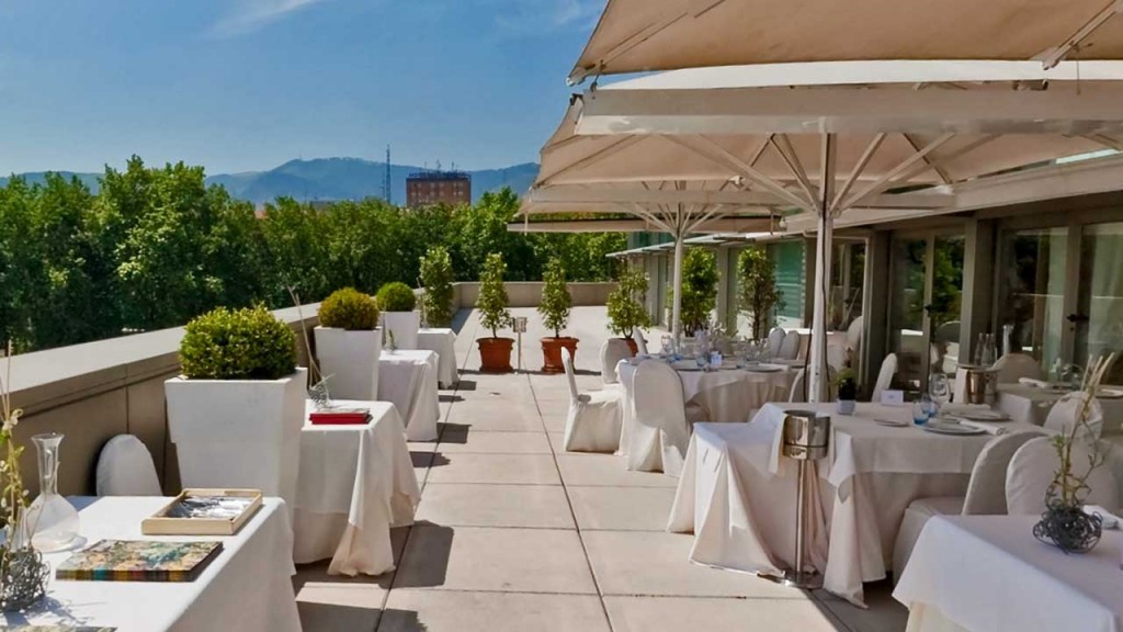 Terraza de Restaurante Etxanobe Bilbao